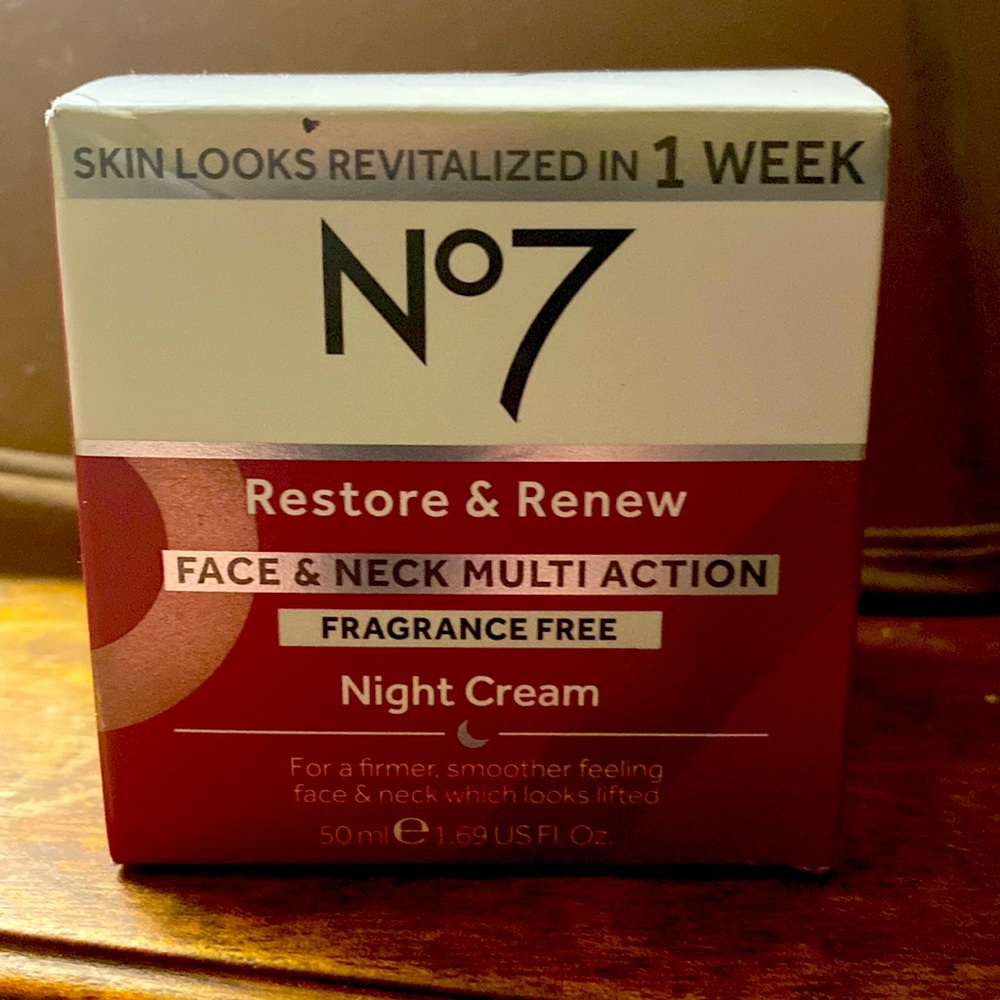 No 7 RESTORE AND RENEW